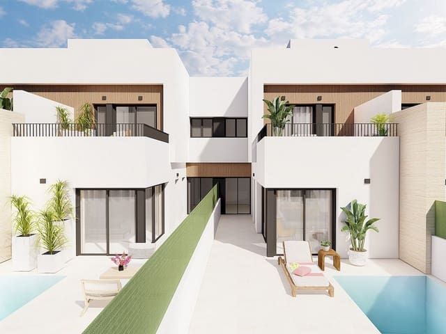 3 makuuhuone Huvila myytävänä paikassa Santiago de la Ribera, San Javier mukana uima-altaan - 379 000 € (Ref: 9388092)
