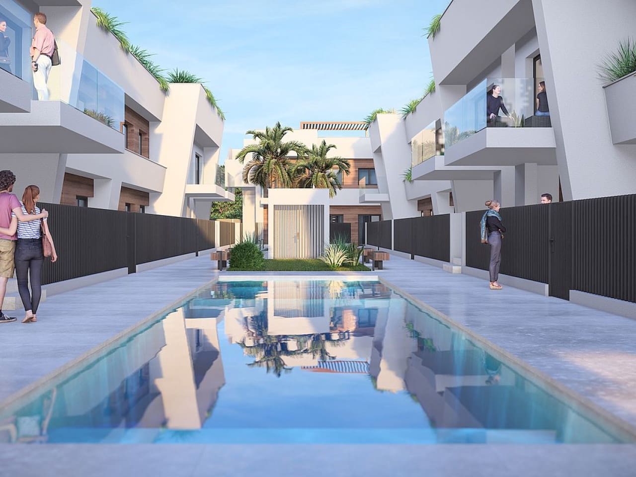 2 soverom Rekkehus til salgs i Torre-Pacheco med svømmebasseng - € 220 000 (Ref: 9400896)