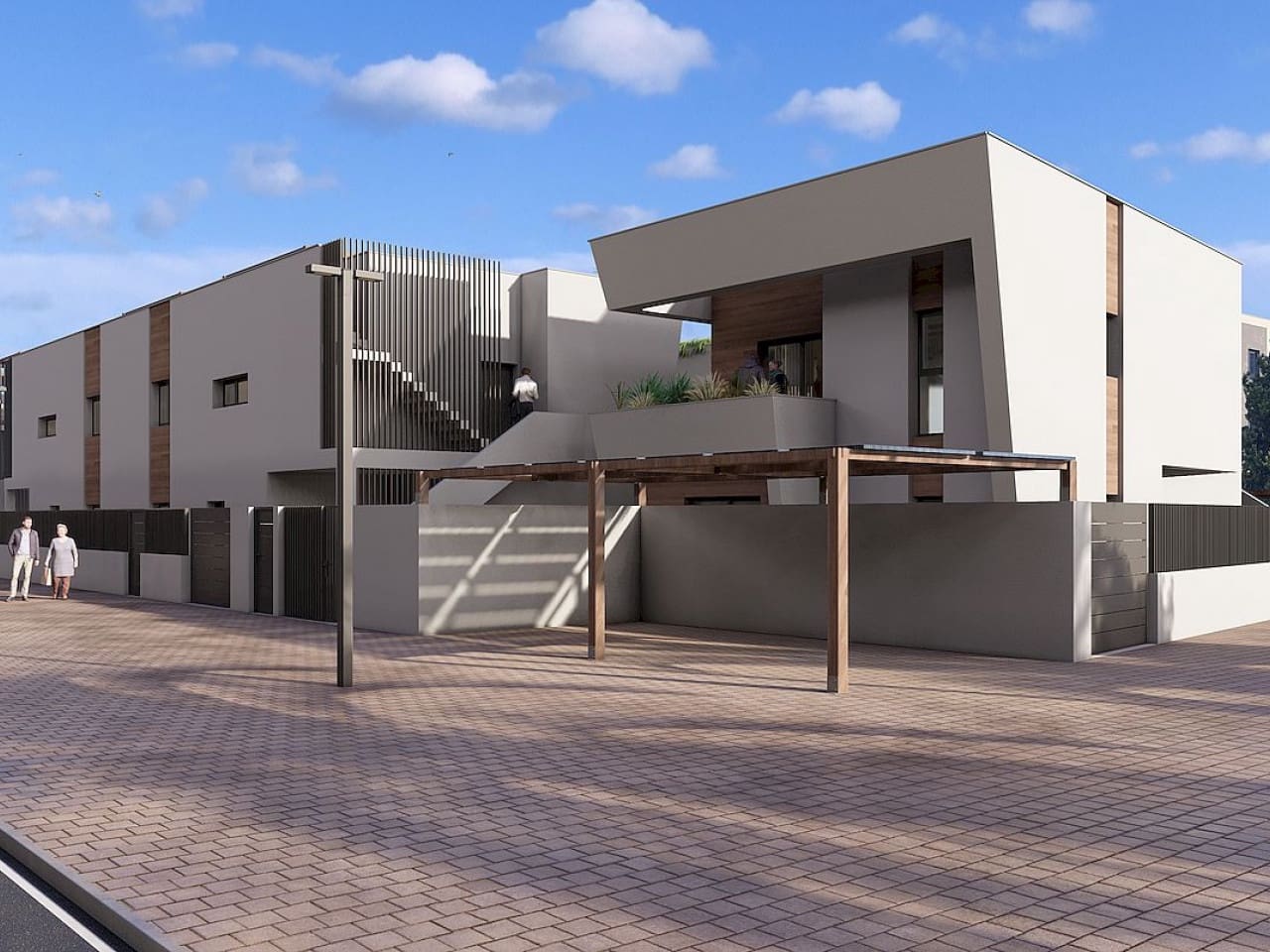 3 soveværelse Rækkehus til salg i Torre-Pacheco med swimmingpool - € 240.000 (Ref: 9400898)