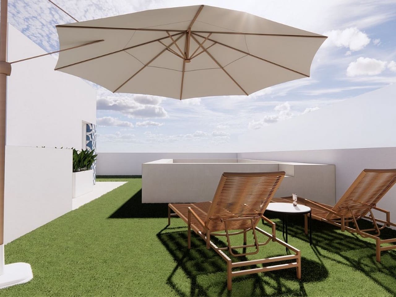 2 makuuhuone Huoneisto myytävänä paikassa Torre de la Horadada mukana uima-altaan - 275 900 € (Ref: 9400900)