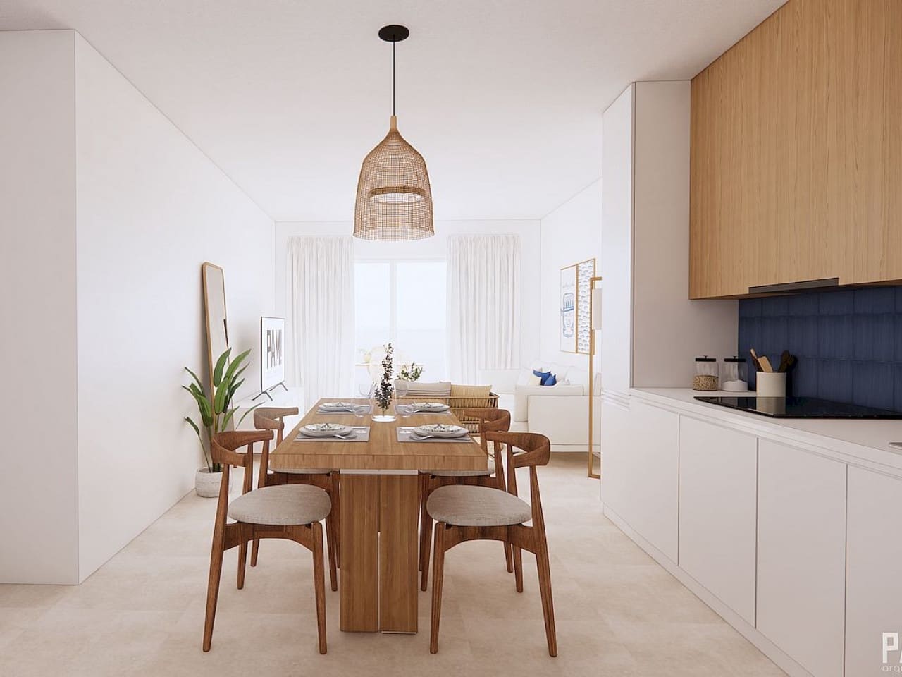 2 sypialnia Apartament na sprzedaż w Torre de la Horadada z basenem - 292 900 € (Ref: 9400901)