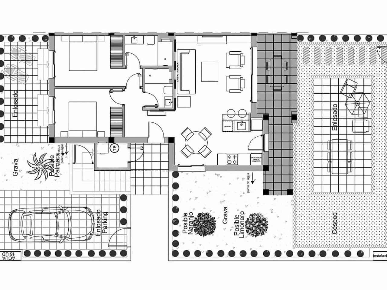 3 sypialnia Dom szeregowy na sprzedaż w Pueblo Bravo z basenem - 390 000 € (Ref: 9403368)