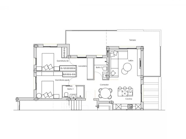 2 quarto Apartamento para venda em Torre-Pacheco com piscina - 309 900 € (Ref: 9403371)