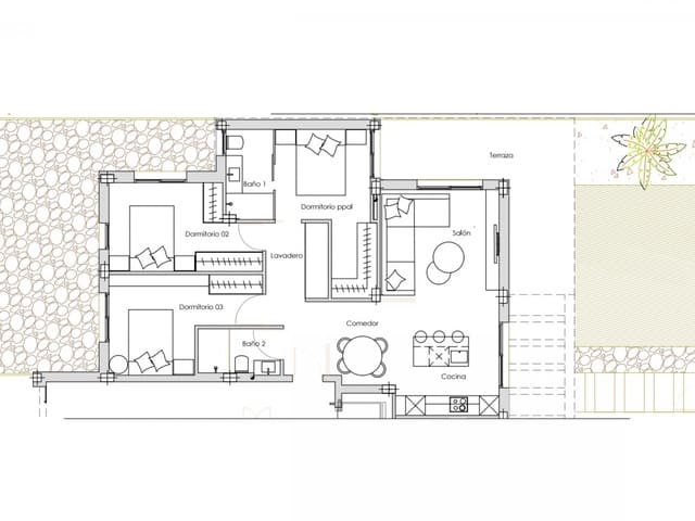 2 quarto Apartamento para venda em Torre-Pacheco com piscina - 309 900 € (Ref: 9403371)