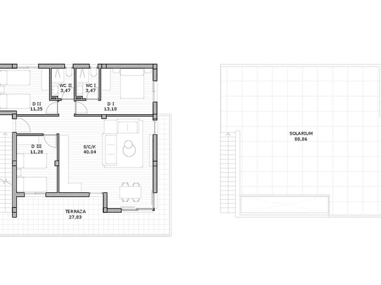 2 soverom Rekkehus til salgs i San Miguel de Salinas med svømmebasseng - € 189 999 (Ref: 9411224)