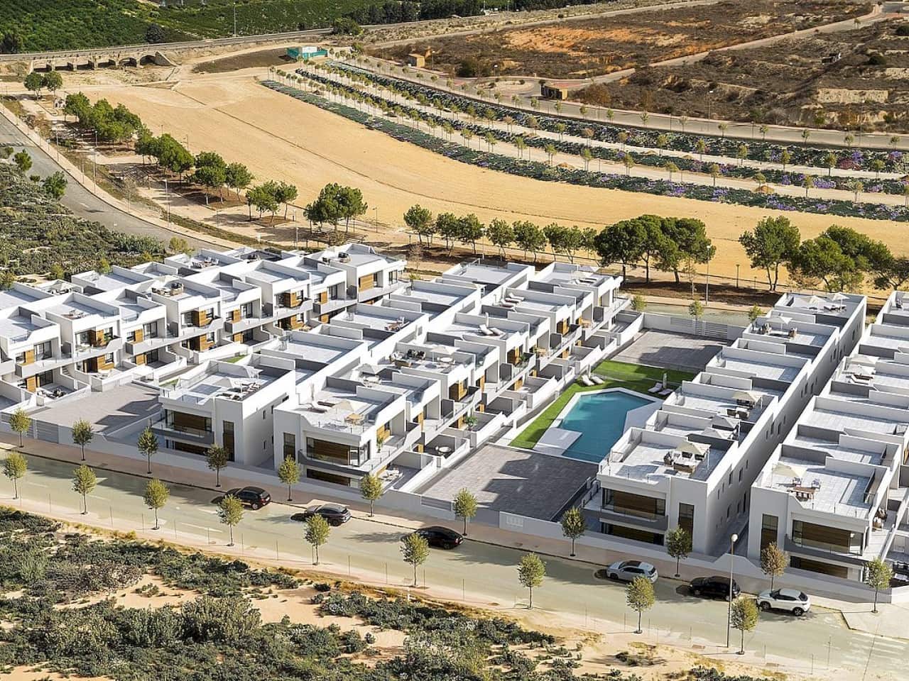 2 soverom Rekkehus til salgs i San Miguel de Salinas med svømmebasseng - € 189 999 (Ref: 9411224)