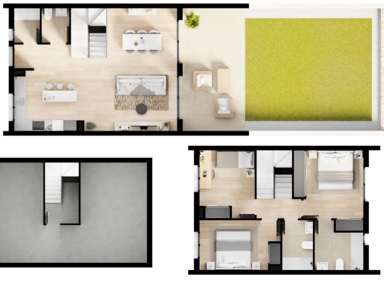 3 sovrum Hus till salu i Benidorm med pool - 450 000 € (Ref: 9416074)