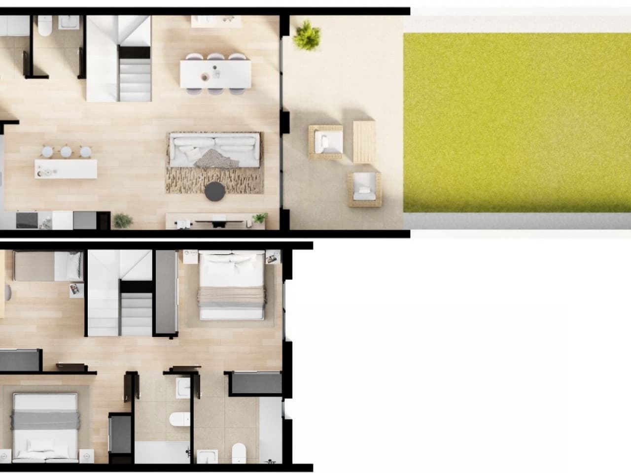 3 sovrum Hus till salu i Benidorm med pool - 450 000 € (Ref: 9416074)