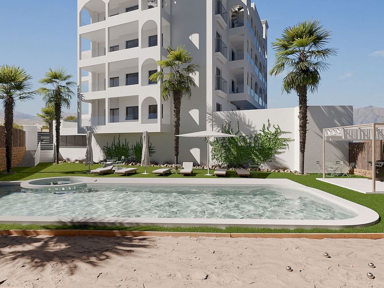 2 Zimmer Penthouse zu verkaufen in Bigastro mit Pool Garage - 310.900 € (Ref: 9419938)