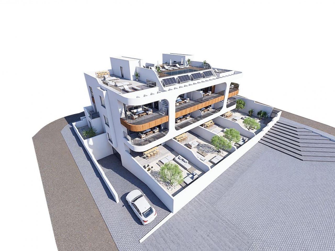 3 makuuhuone Huoneisto myytävänä paikassa Benijofar mukana uima-altaan - 349 900 € (Ref: 9431223)