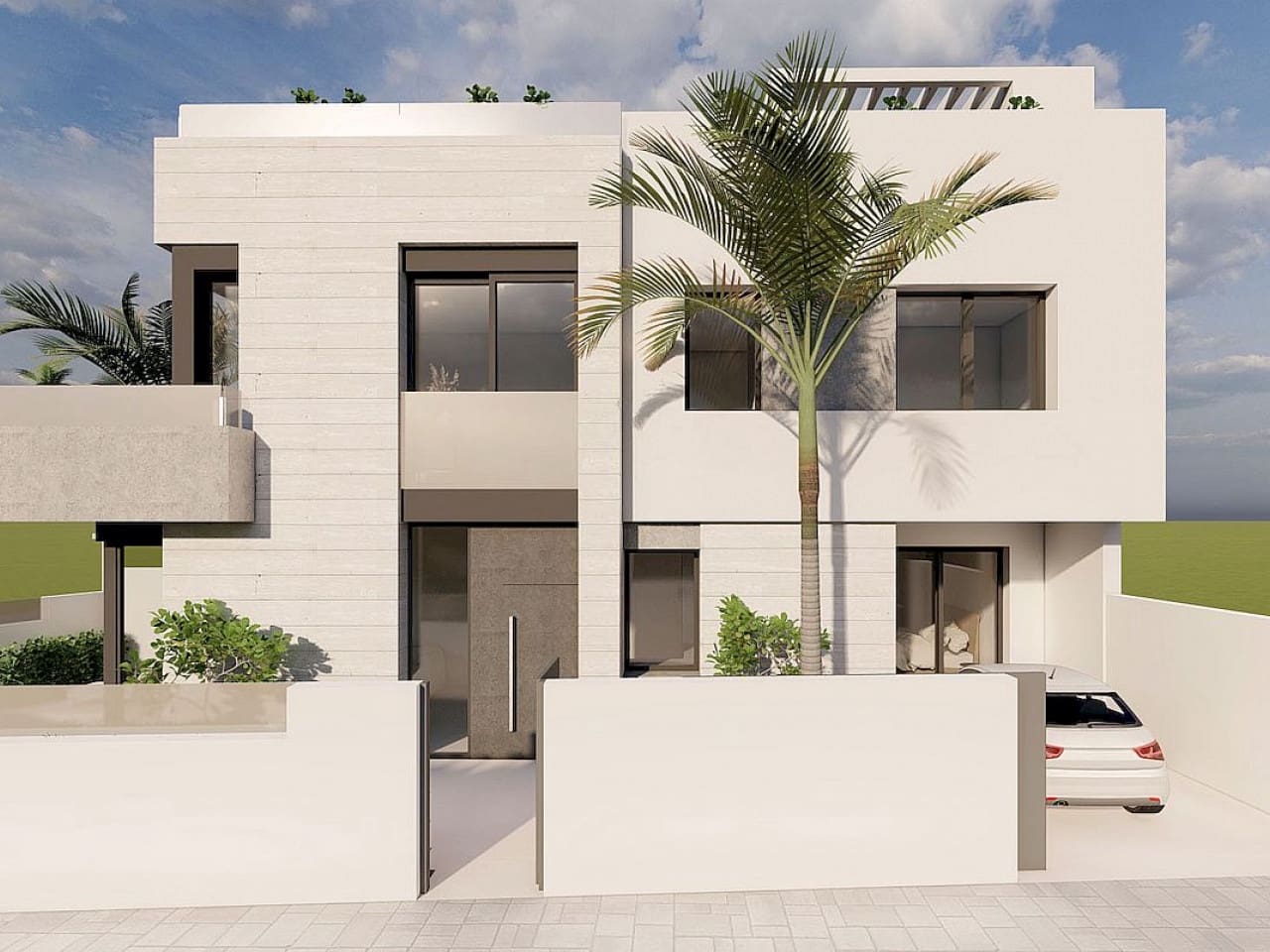 2 soveværelse Rækkehus til salg i Pilar de la Horadada med swimmingpool - € 359.000 (Ref: 9440037)