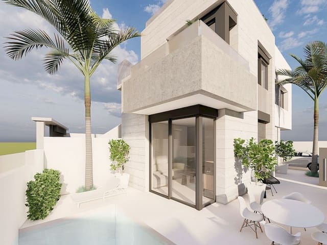 2 soveværelse Rækkehus til salg i Pilar de la Horadada med swimmingpool - € 359.000 (Ref: 9440037)