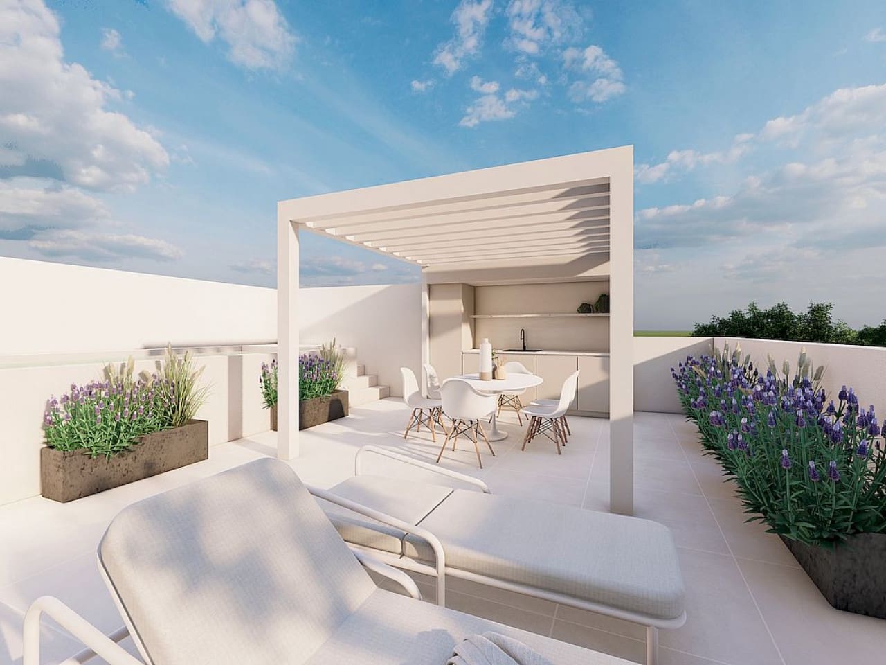 2 makuuhuone Rivitalo myytävänä paikassa Pilar de la Horadada mukana uima-altaan - 359 000 € (Ref: 9440037)