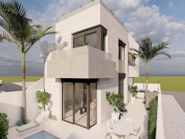 2 soveværelse Rækkehus til salg i Pilar de la Horadada med swimmingpool - € 369.000 (Ref: 9440038)