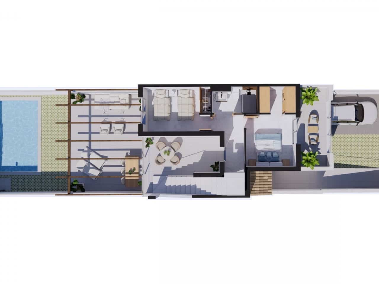 3 makuuhuone Omakotitalo myytävänä paikassa Los Alcazares mukana uima-altaan - 357 000 € (Ref: 9440041)