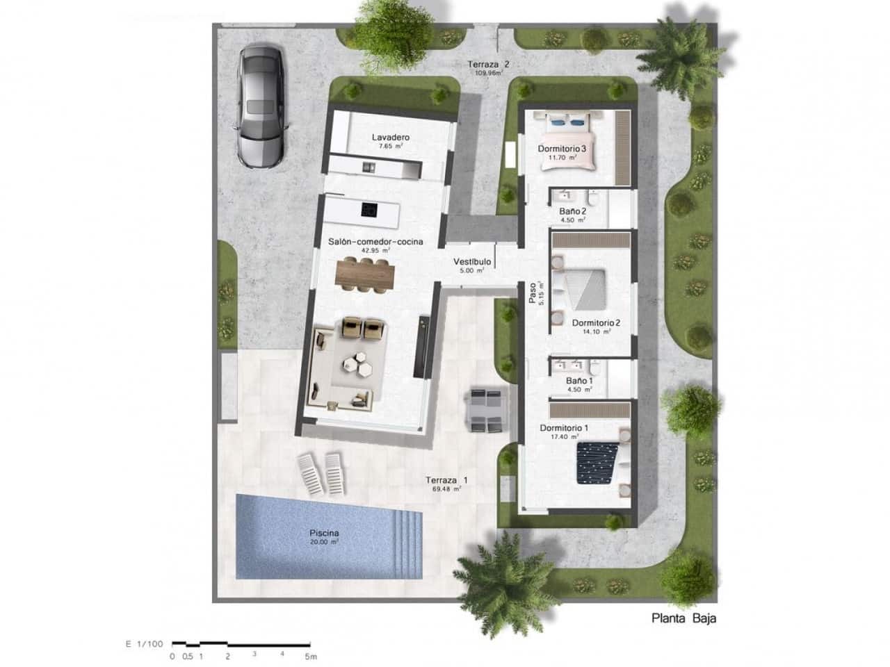 3 sypialnia Willa na sprzedaż w Banos y Mendigo z basenem - 499 900 € (Ref: 9462537)