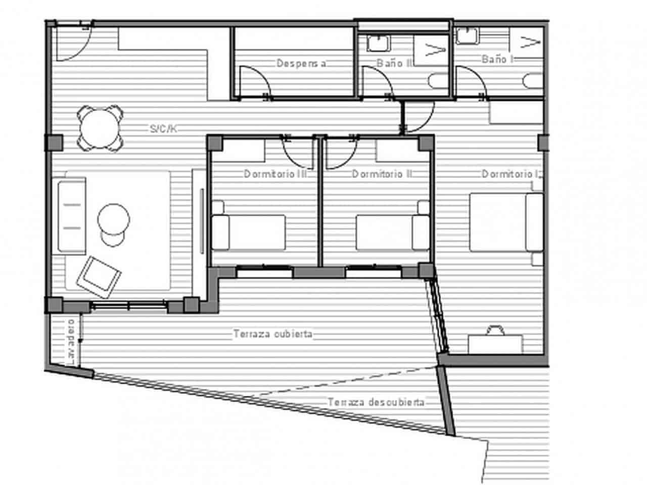 3 slaapkamer Appartement te koop in San Miguel de Salinas met zwembad garage - € 369.900 (Ref: 9508958)