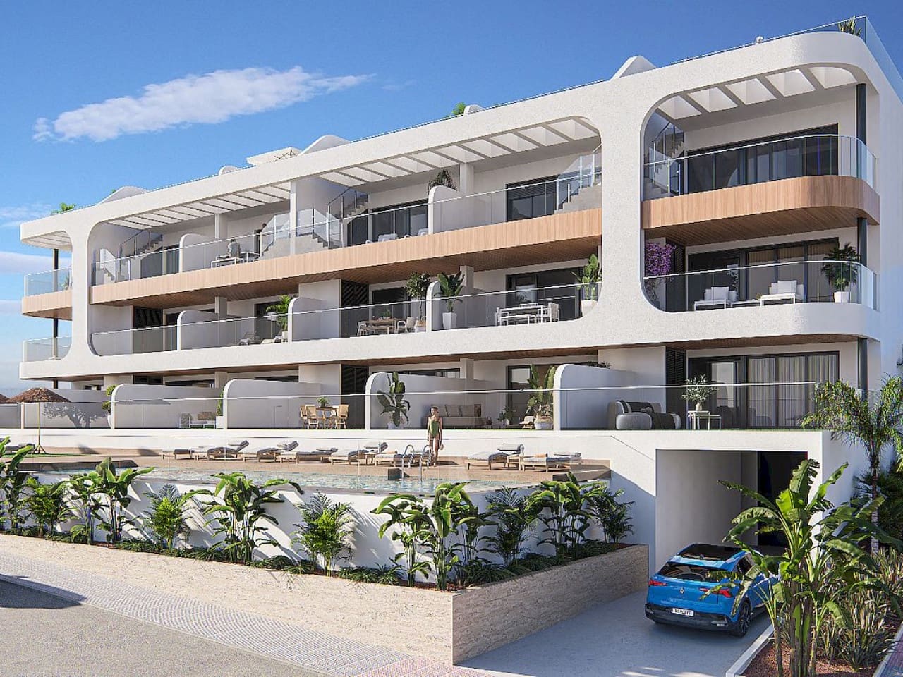 3 quarto Penthouse para venda em Benijofar com piscina - 399 900 € (Ref: 9508964)