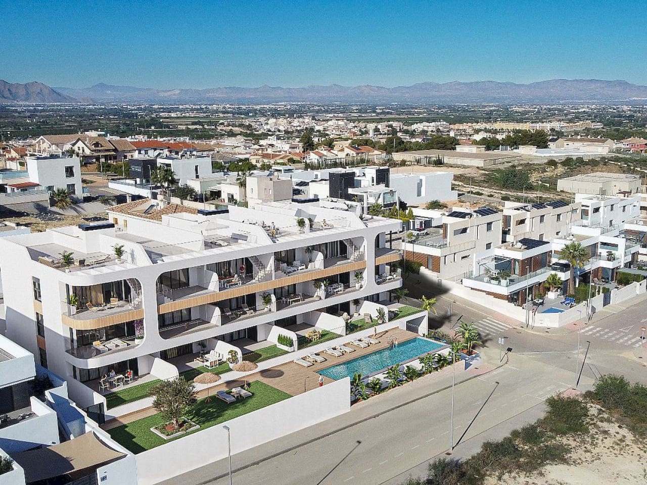 3 quarto Penthouse para venda em Benijofar com piscina - 399 900 € (Ref: 9508964)