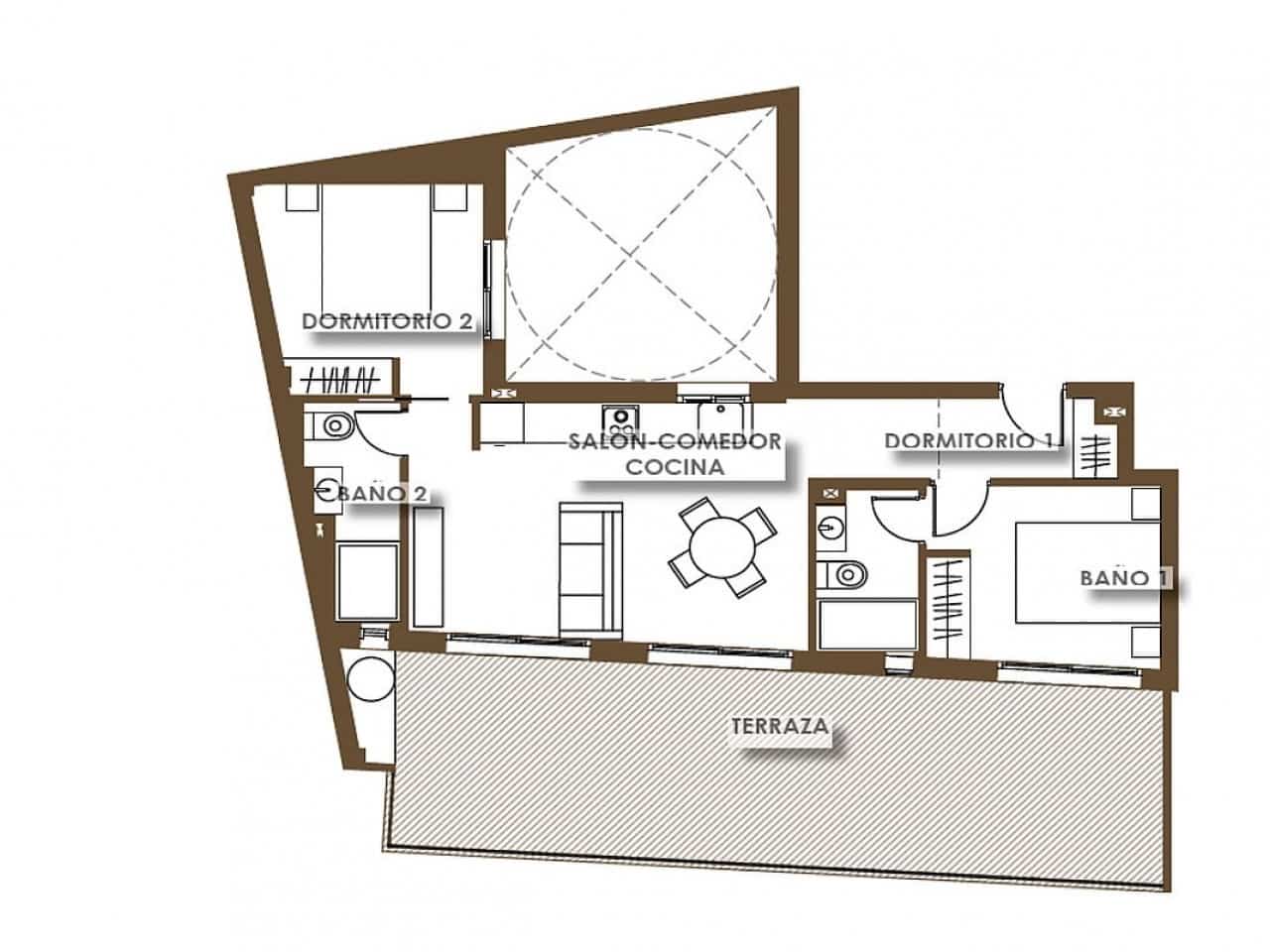 2 soveværelse Lejlighed til salg i Torrevieja med swimmingpool - € 287.000 (Ref: 9508966)