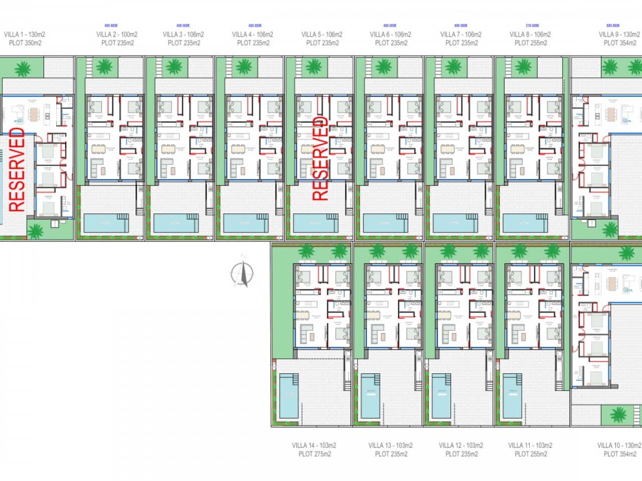 3 bedroom Villa for sale in Los Alcazares with pool - € 689,900 (Ref: 9508969)