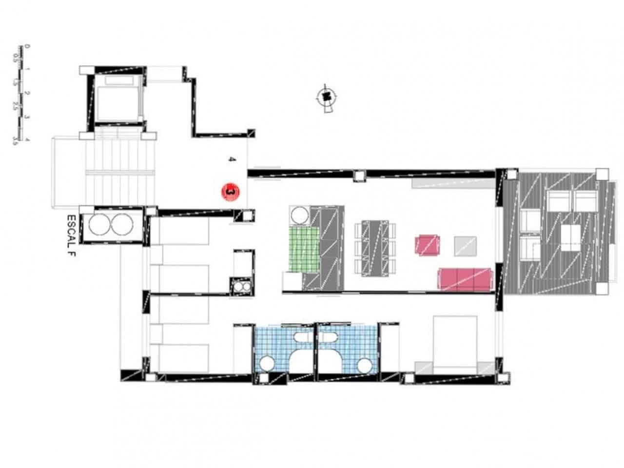 2 bedroom Penthouse for sale in Denia with pool - € 525,000 (Ref: 9516002)