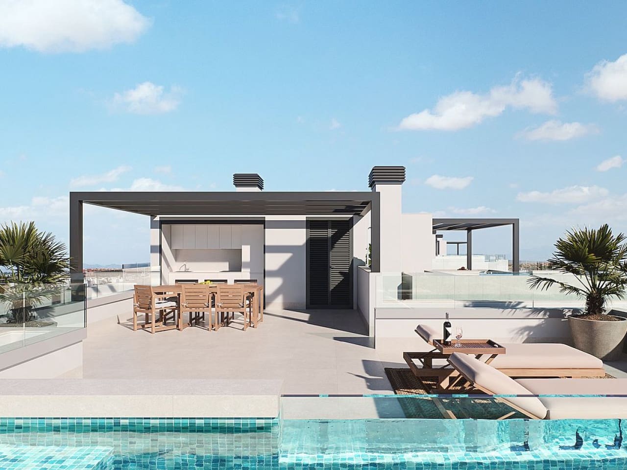 2 slaapkamer Penthouse te koop in Torre-Pacheco met zwembad - € 555.000 (Ref: 9524544)