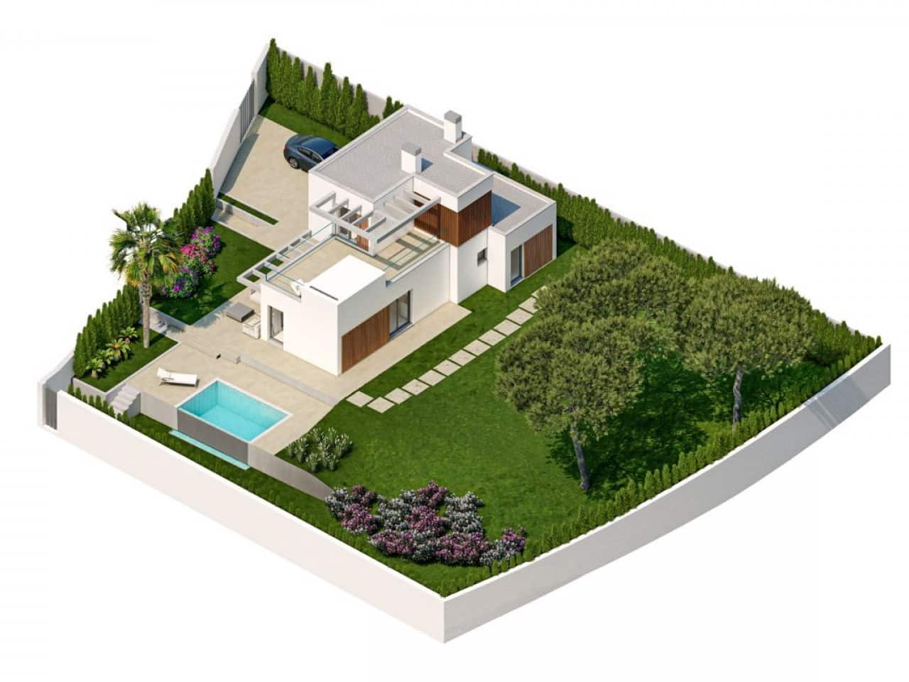 3 sovrum Villa till salu i Benidorm med pool - 890 000 € (Ref: 9534013)