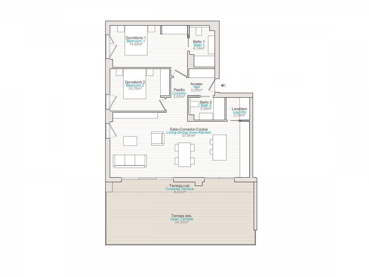 3 camera da letto Attico in vendita in La Villajoyosa / Vila Joiosa con piscina - 1.460.000 € (Rif: 9534015)