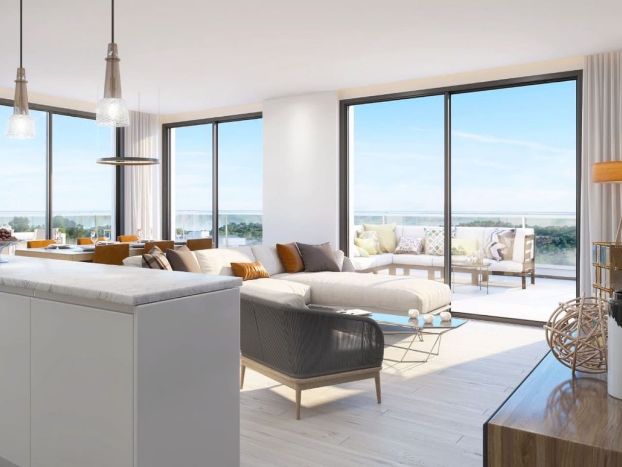 3 sypialnia Penthouse na sprzedaż w Playa Flamenca z basenem - 599 000 € (Ref: 9548538)