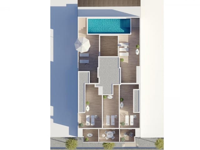 1 bedroom Penthouse for sale in Torrevieja with pool - € 259,000 (Ref: 9548544)