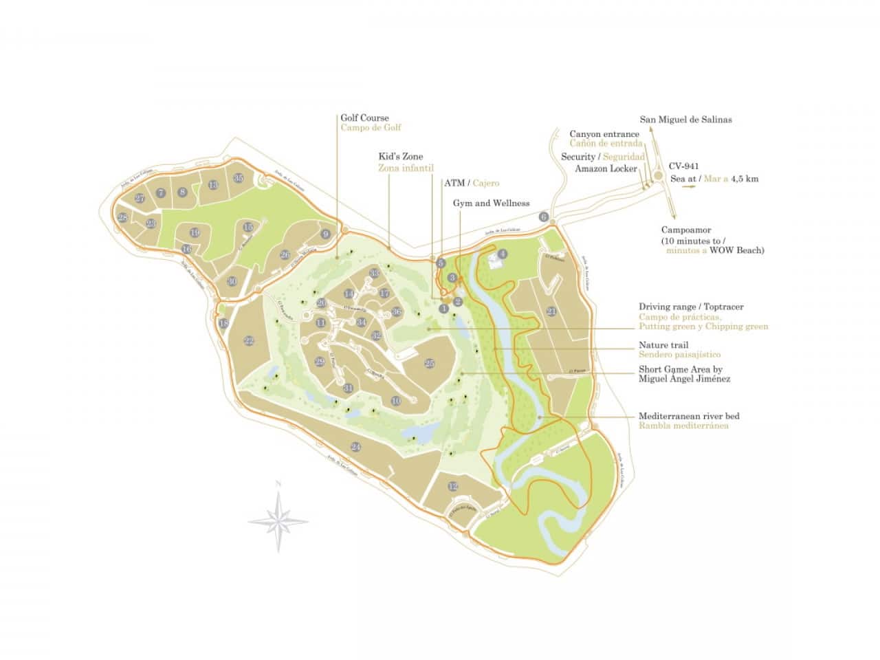 3 sovrum Takvåning till salu i Orihuela Costa med pool - 1 150 000 € (Ref: 9562146)