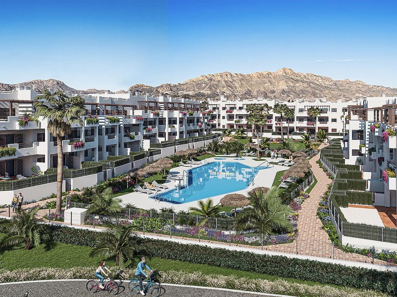 1 soveværelse Lejlighed til salg i San Juan de los Terreros med swimmingpool - € 160.000 (Ref: 9569043)