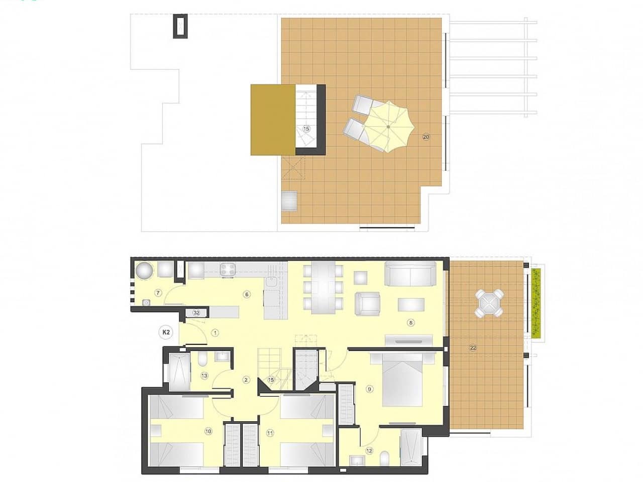 3 slaapkamer Appartement te koop in San Juan de los Terreros met zwembad - € 229.000 (Ref: 9569049)