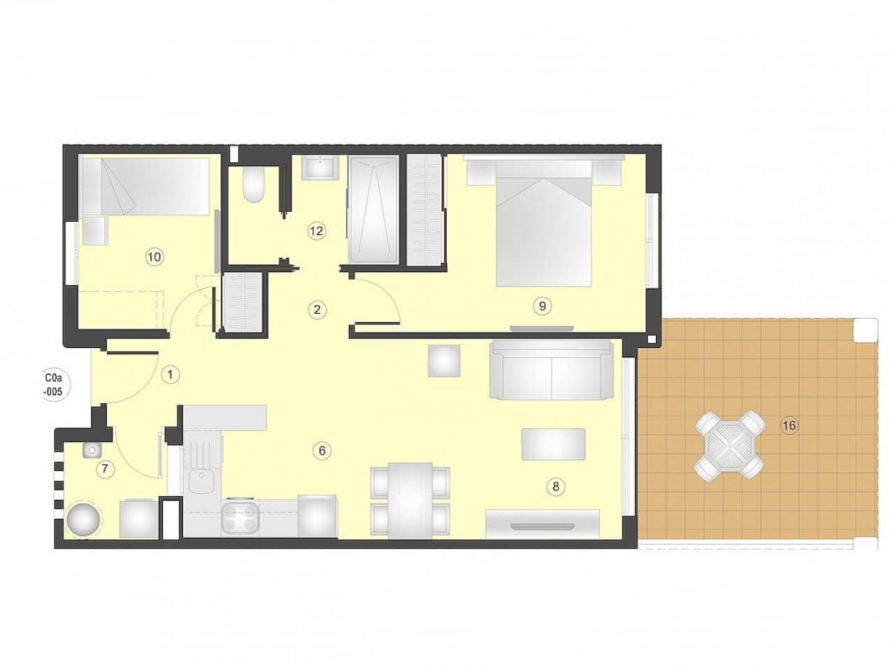 3 slaapkamer Appartement te koop in San Juan de los Terreros met zwembad - € 252.000 (Ref: 9569050)