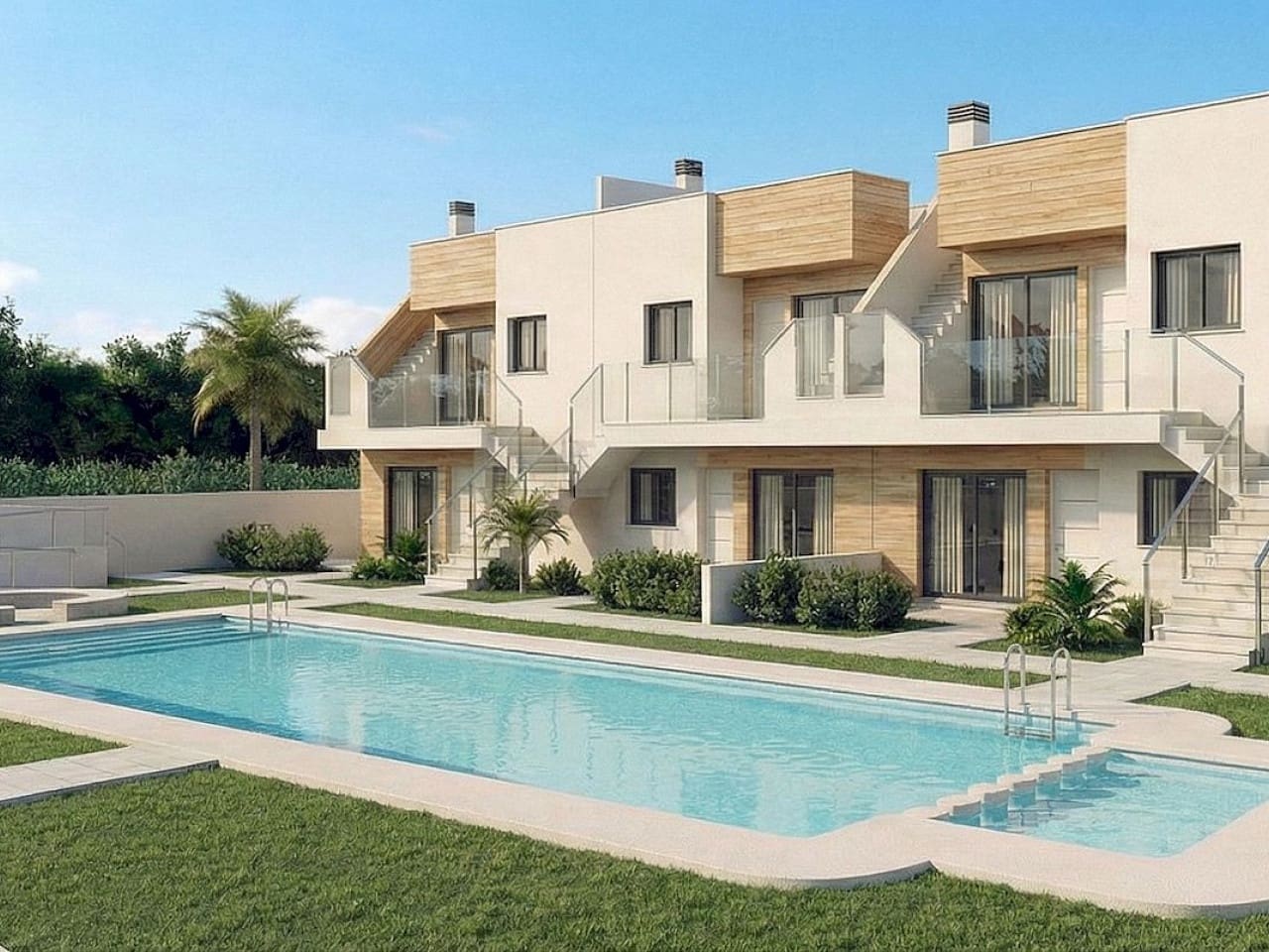 3 quarto Moradia em Banda para venda em San Javier com piscina - 258 900 € (Ref: 9583105)