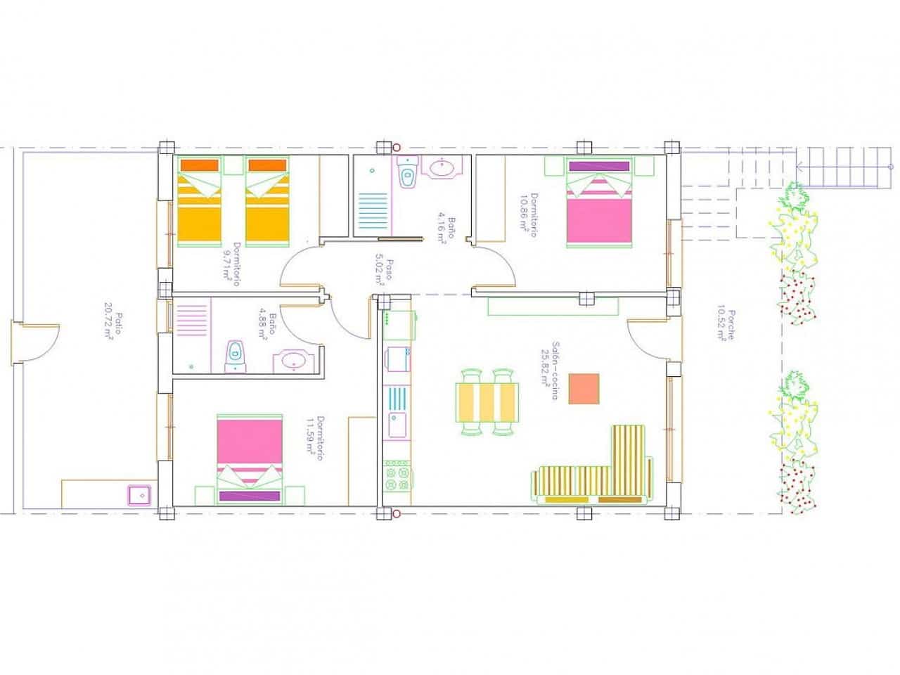 2 quarto Moradia em Banda para venda em San Javier com piscina - 272 900 € (Ref: 9583106)