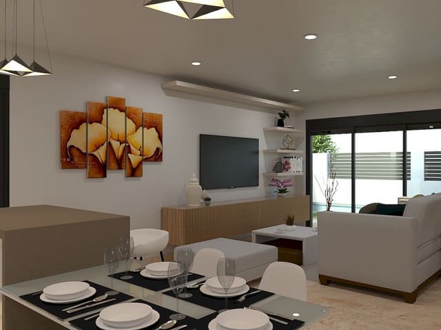 3 makuuhuone Huvila myytävänä paikassa Los Alcázares mukana uima-altaan - 590 000 € (Ref: 9583107)