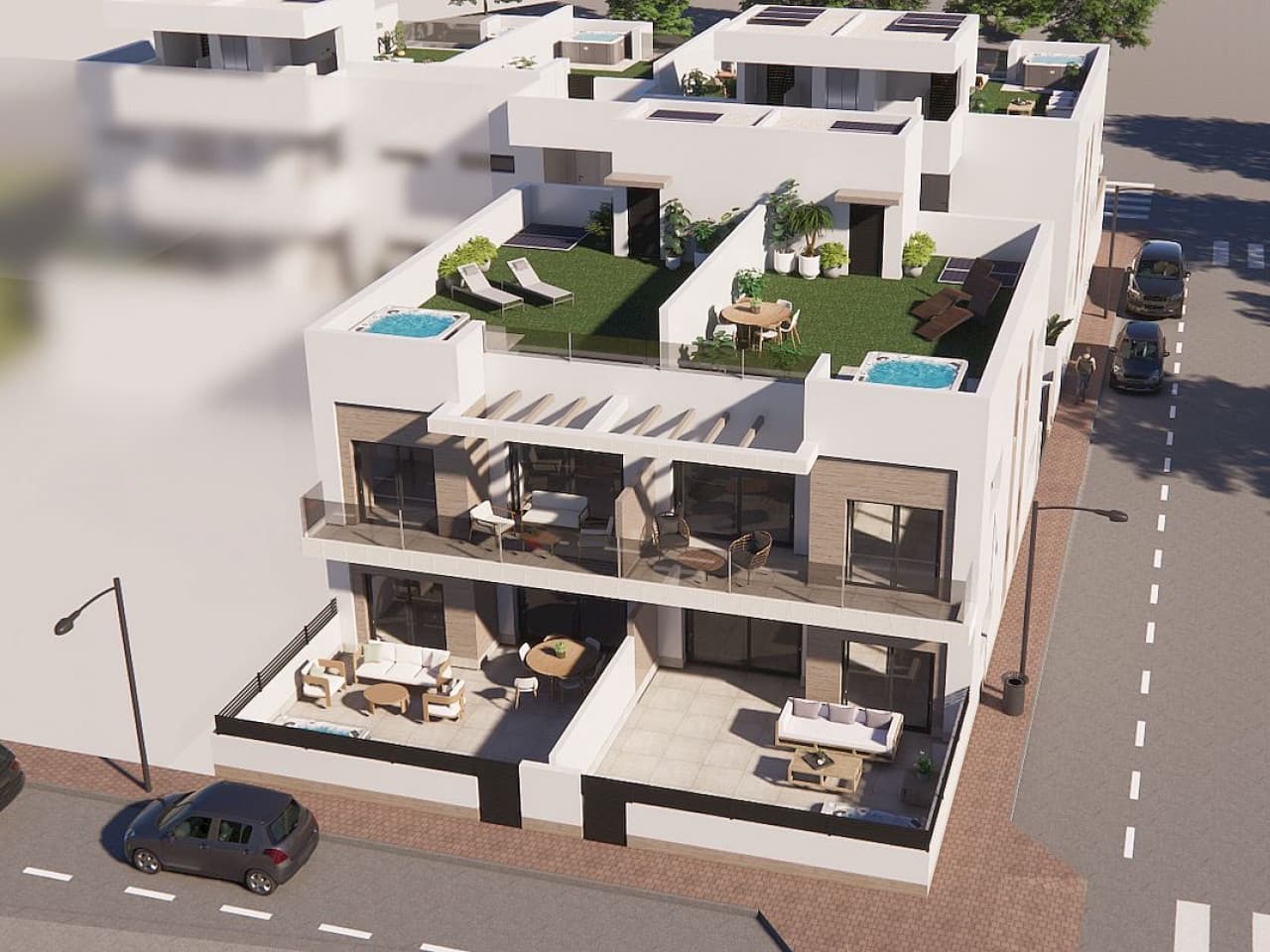 2 slaapkamer Rijtjeshuis te koop in Rojales met zwembad - € 261.900 (Ref: 9583108)