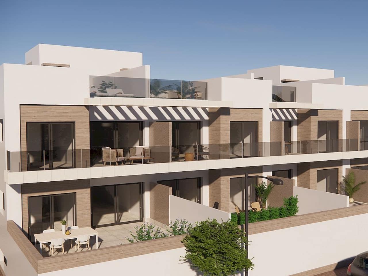 2 bedroom Terraced Villa for sale in Rojales with pool - € 290,900 (Ref: 9583109)