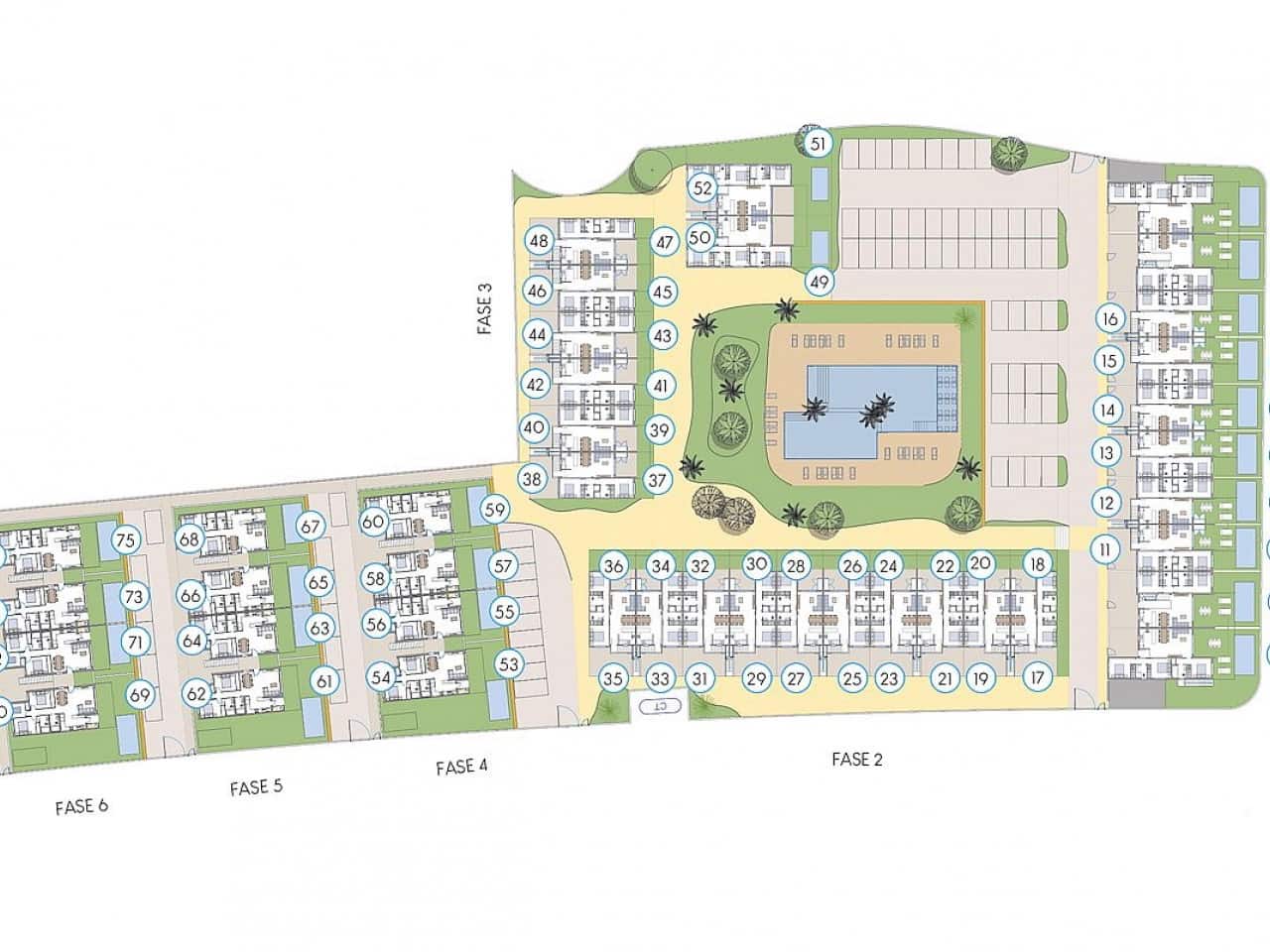 2 soveværelse Rækkehus til salg i Benidorm med swimmingpool - € 369.900 (Ref: 9586774)