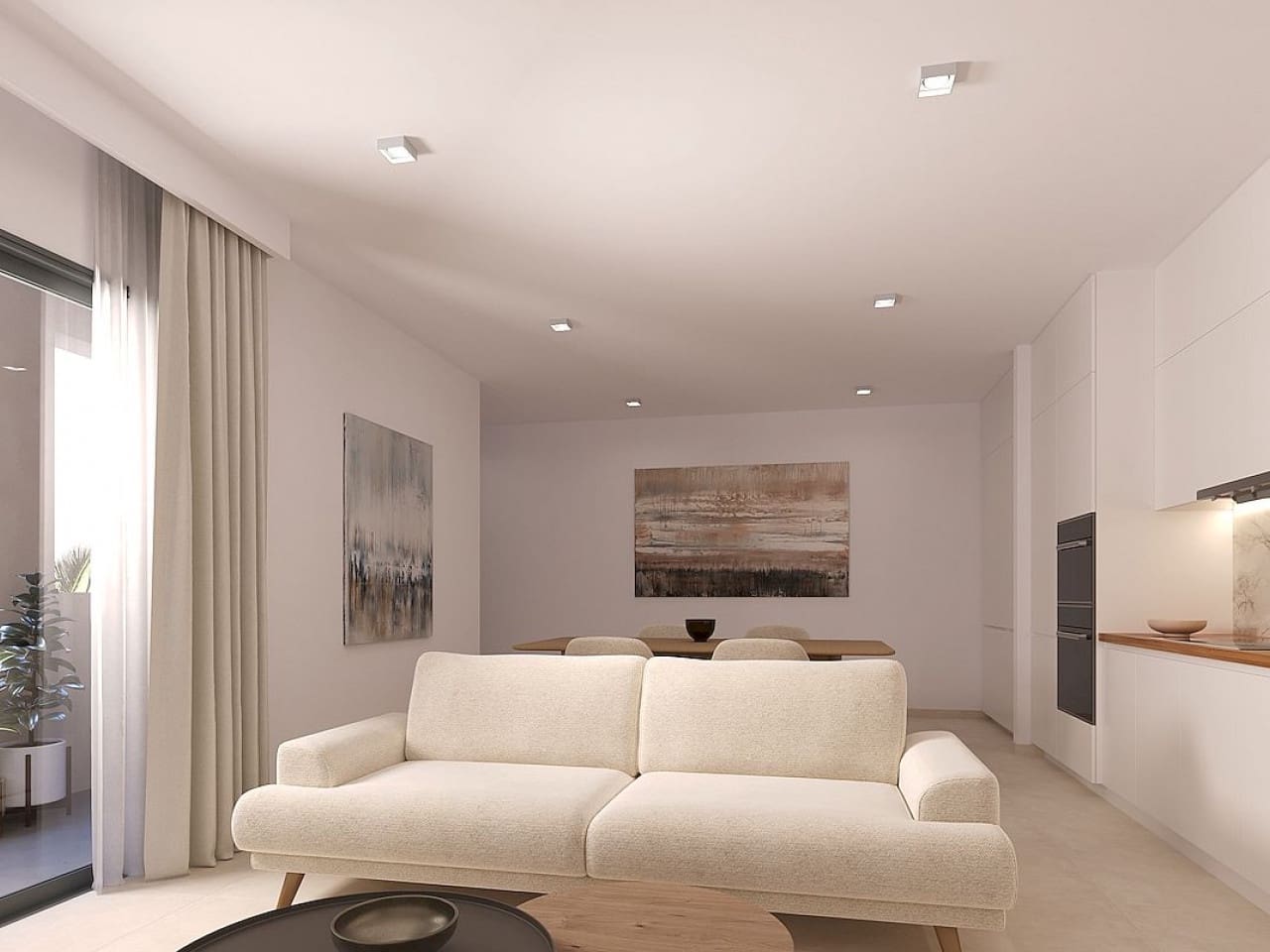 2 sovrum Lägenhet till salu i San Miguel de Salinas med pool - 145 000 € (Ref: 9591614)