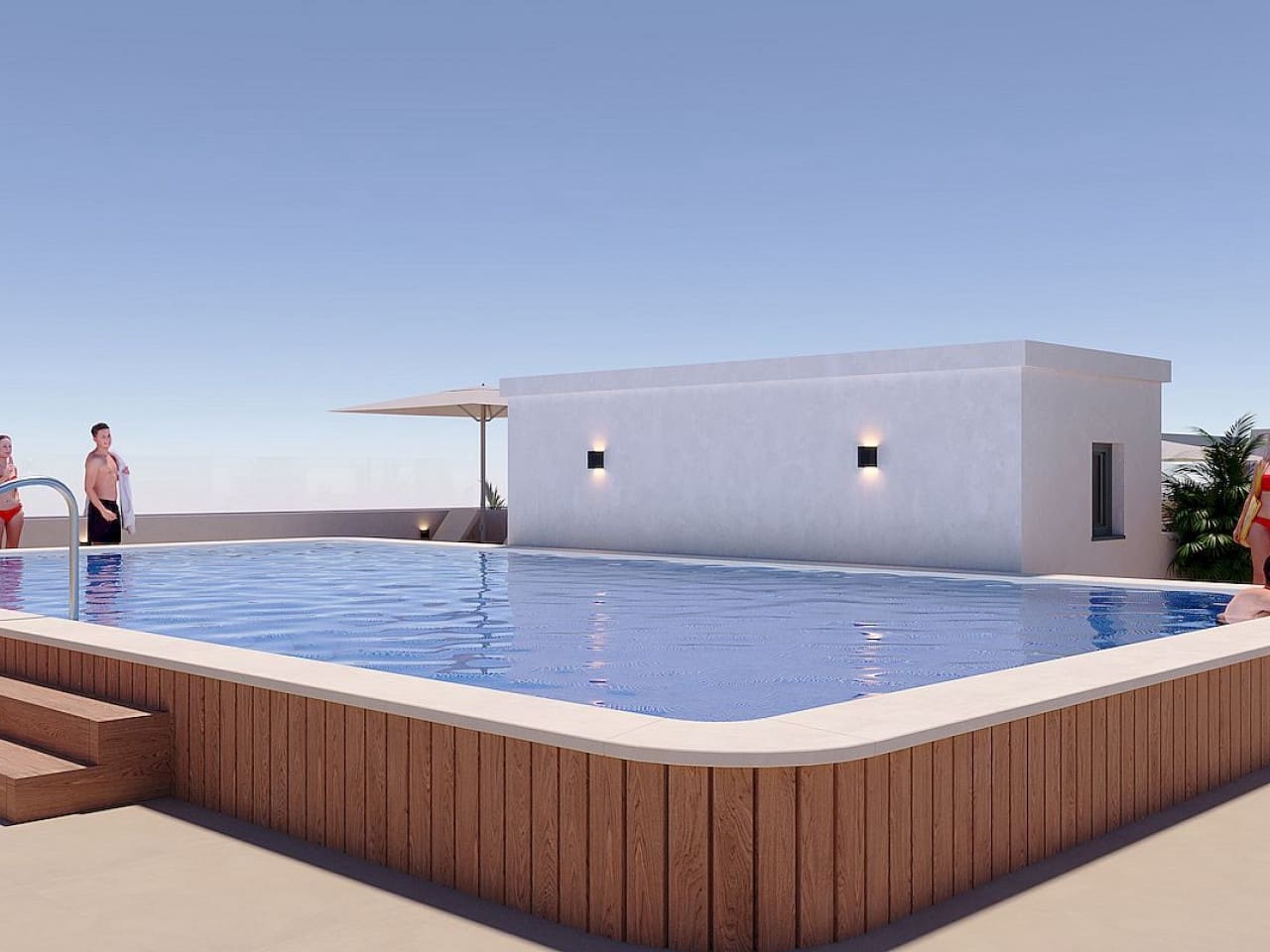 2 bedroom Apartment for sale in San Miguel de Salinas with pool - € 180,000 (Ref: 9591618)