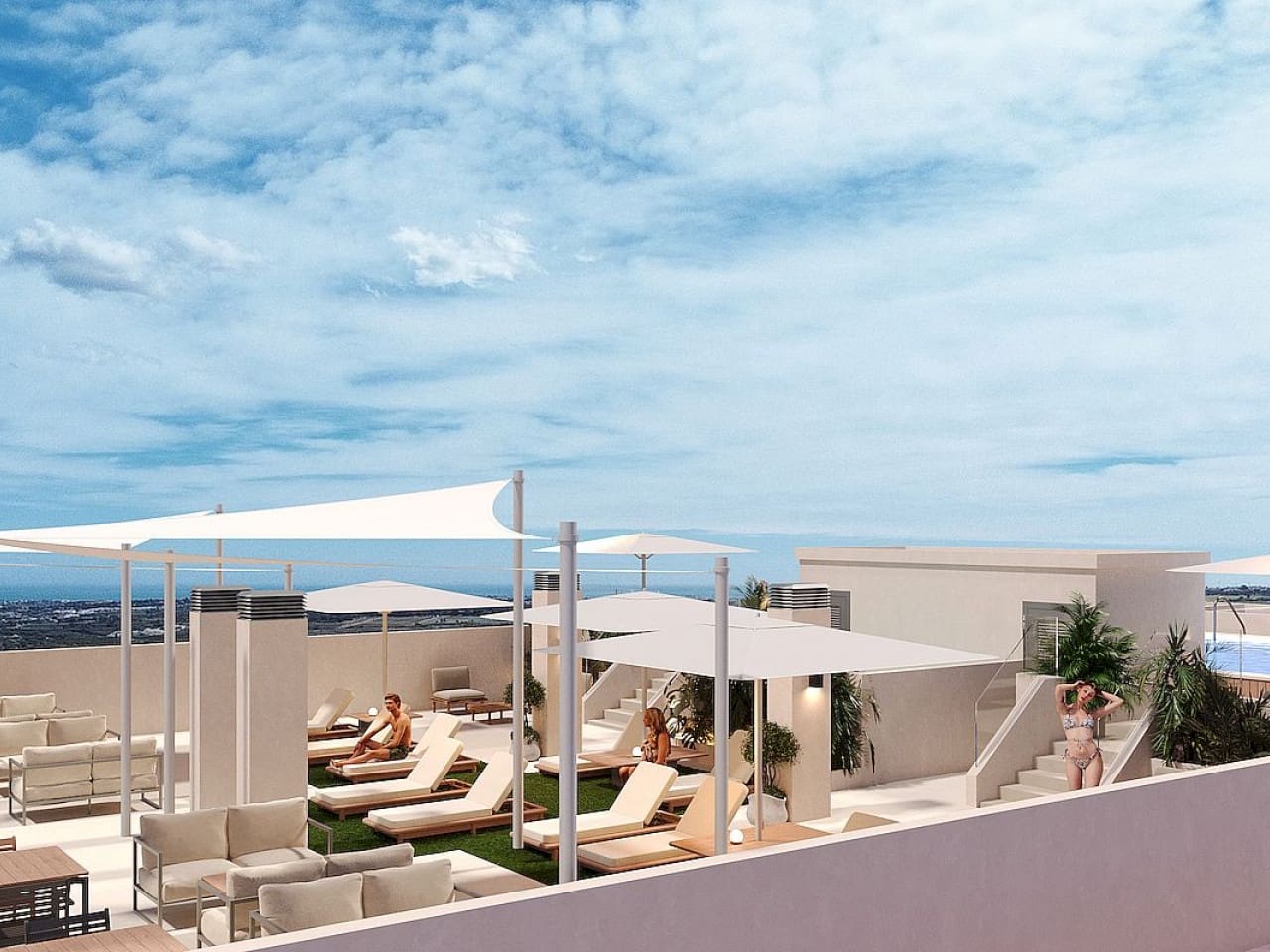 3 chambre Appartement à vendre à San Miguel de Salinas avec piscine - 190 000 € (Ref: 9591619)