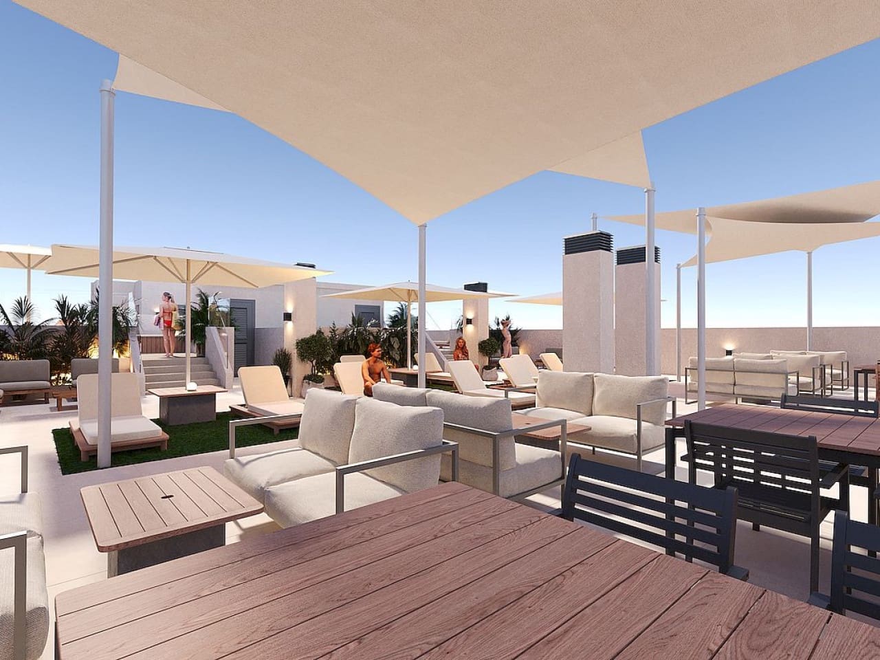 2 soveværelse Penthouse til salg i San Miguel de Salinas med swimmingpool - € 165.000 (Ref: 9591623)