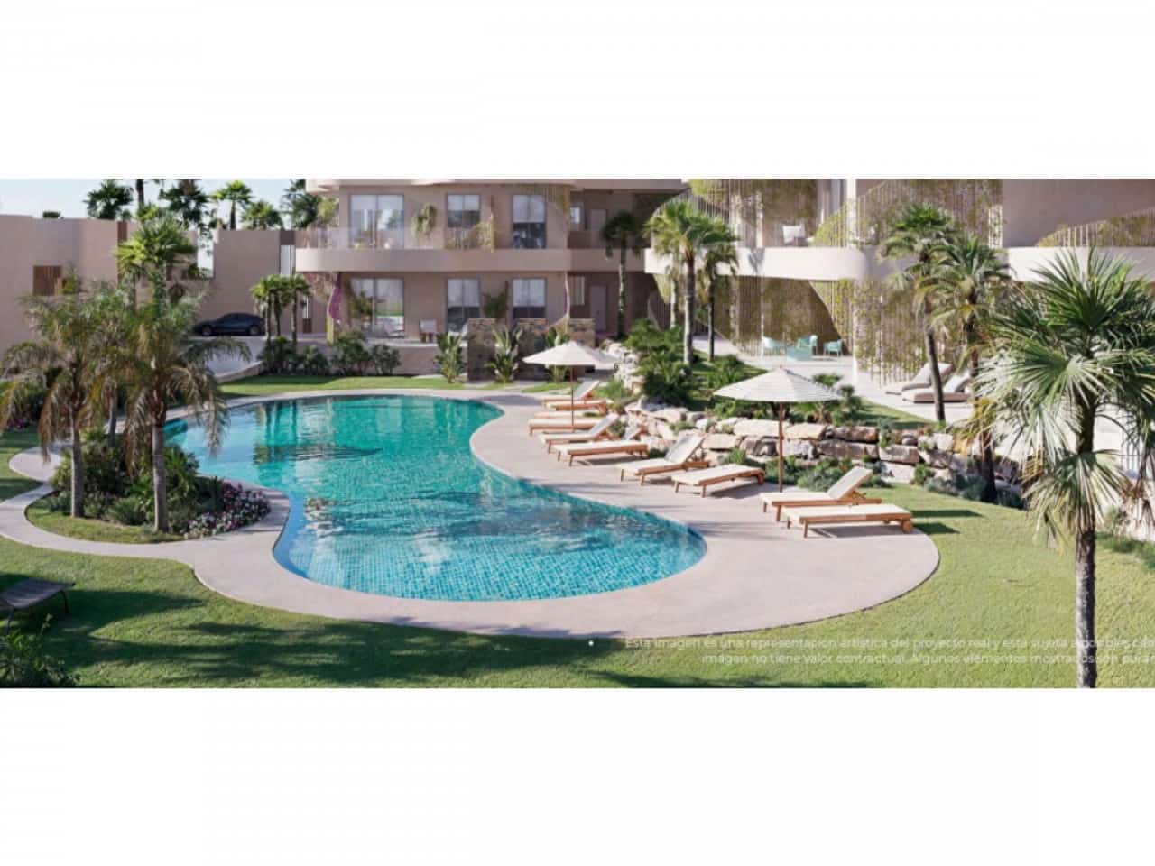 2 makuuhuone Huoneisto myytävänä paikassa Banos y Mendigo mukana uima-altaan - 299 000 € (Ref: 9591624)