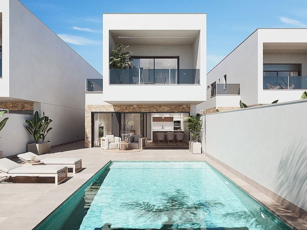 3 bedroom Villa for sale in San Pedro del Pinatar with pool - € 410,000 (Ref: 9605258)