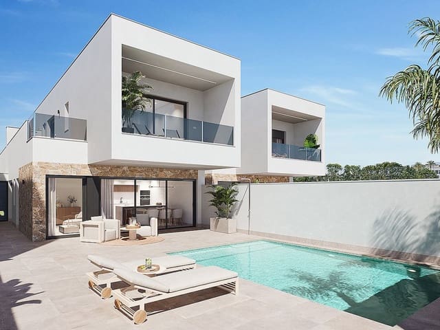 4 sovrum Villa till salu i San Pedro del Pinatar med pool - 499 000 € (Ref: 9605259)