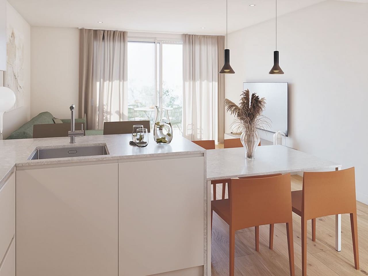 2 soverom Leilighet til salgs i Lo Pagan med svømmebasseng garasje - € 244 900 (Ref: 9608313)