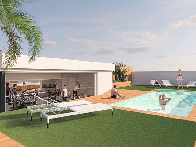 2 slaapkamer Penthouse te koop in Lo Pagan, San Pedro del Pinatar met zwembad - € 259.900 (Ref: 9608315)